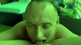 Blue Eyes Asian Girl's Pussy Eaten to Orgasm in POV