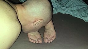 Stepmother's Soles Licked and Cummed On