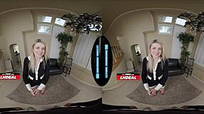 cute & shy office worker asks favour for fun - lethalhardcorevr