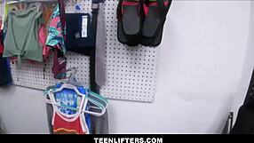 Penelope Kay feels thrilling anal sex with Marcus London after strip search