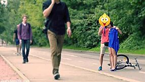 Hidden Cam Shows Jeny In Public