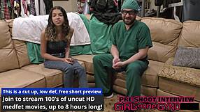 aria nicole gets fucked by doctor tampa testing out new camera with creampie orgasm!