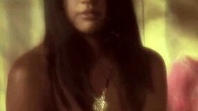 The hidden talents of a beautiful Indian babe