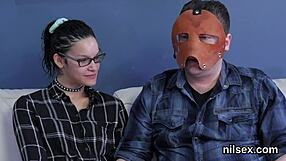 The Hot Cutie Was Taken to the Madhouse for Awkward Therapy