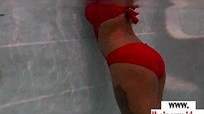 amateur thai teen performs in a video