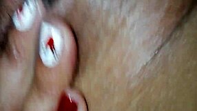 Watch me masturbate slowly, the mature woman says.