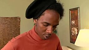 Nubian Babe Blows Friend's Cock. Then Gets Intensely Fucked.