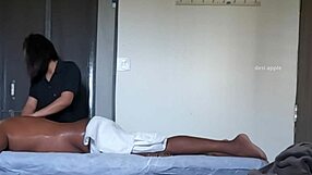 In Thailand, the client receives a happy ending massage, part three.