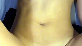 Cumming On Her Belly During Homemade Couple Sex With Big Ass Riding And Doggystyle Fucking