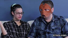 The Hot Cutie Was Taken to the Madhouse for Awkward Therapy