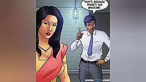 Savita Bhabi's juicy pussy drools for more cocks in this comic