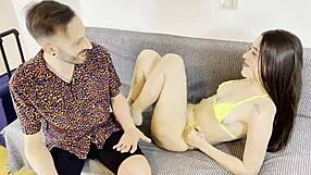 My beautiful wife enjoys quiet evenings at home with family