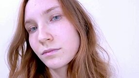 Striking blonde talent gets fucked at a modeling audition