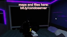 roblox slut sucking dick rough deepthroat cumshot