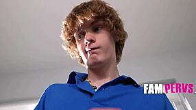 boy touches stepsister's big natural tits