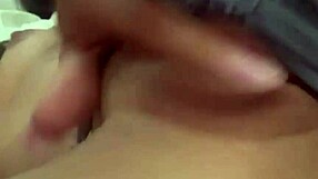 Latina beauty masturbates nicely with her new lingerie