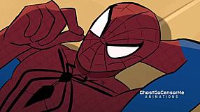 spiderman fucking gay sex with twink