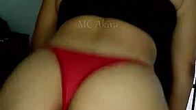 compilação - mc akira dançando e se exibindo em lingerie teasing tits
