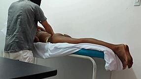 The Doctor Gives Special Attention And Sensual Massage To His Female Patient