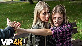 Vip4k Hot And Playful Blonde Zlata Shine Is Cheating On Her Gf With A Big Boss