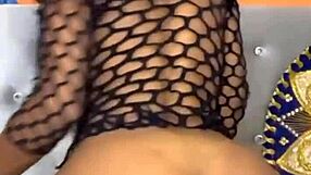 Amateur Colombian Uses Dildo On Ass