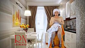 Cinderella without panties sews dresses for her stepmother and stepsisters 5 1