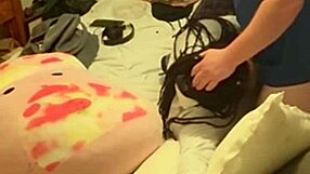 Homemade amateur ebony coworker after work