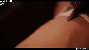 Leana Lovings And Rikako Katayama Dress Up For Halloween As Vampires.