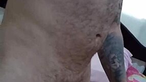 Amateur couple's homemade sex features wet pussy riding, ass shaking, and cum on ass in lingerie.