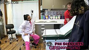 Perverted podiatrist teases aria nicole