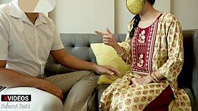 Indian Maid Saanvi Bahl Gets Licked and Fucked by Boss