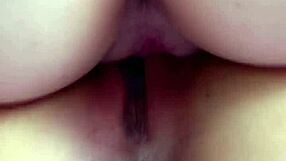 Lesbians tribbing with toy between hot pussies!