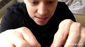 Poppy and Danny's playful submission session