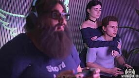 That sexy brunette's pussy needs stuffing soon with fingering and masturbation