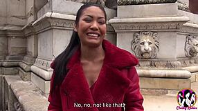 Stunning Asian Poopea Pons With Big Tits Discovers The Atmosphere Of A Swingers Club