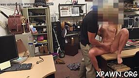 gal opens up for amateur sex in the shop