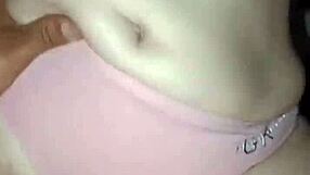 amateur blonde milf gets spanked and creampied in anal assfucking