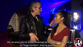 Stunning Asian Poopea Pons With Big Tits Discovers The Atmosphere Of A Swingers Club