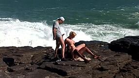 Blonde SEXY MOM Tarra White LOVES SEX By The BEACH!