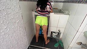 Left Alone With Perverted Stepfather Who Fucks My Tight Pussy And Makes Me Swallow His Thick Creamy Cum