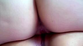 Lesbians tribbing with toy between hot pussies!