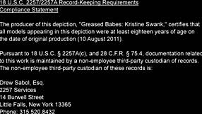 Curvy milf kristine swank oils her body, feeling sensual and relaxed.