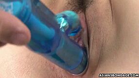 haruka osawa tied with two men using toys