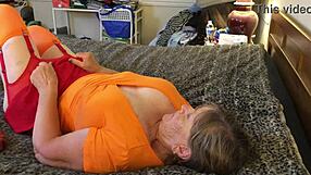 granny sleuth velma says, suck my cock to get answers