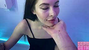 Gerageyn -Sex With A Stranger In A Public Toilet And Huge Creampie From A Big Dick!