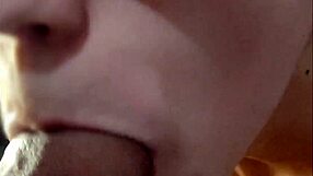 Amateur Blowjob Close-Up Sucking