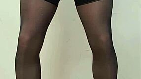 Cum Compilation Tgirl With Big Cock Cumming In Pantyhose