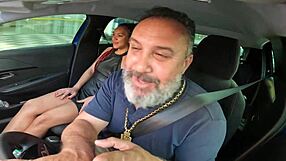 Lua Baiana Enters Car for Ass Only