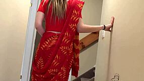 I caught my devar staring and decided to give him my tight pussy right there.