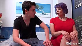 Tigger milf tempts with sloppy blowjob before rough doggystyle fucking